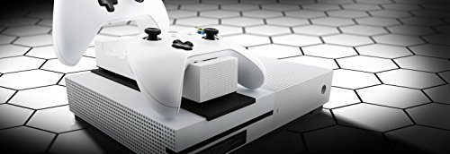 Nyko Nyko Modüler Şarj İstasyonu S - 2 Port Denetleyici Şarj İstasyonu ile 2 şarj edilebilir pil Paketleri için Xbox One S-Xbox