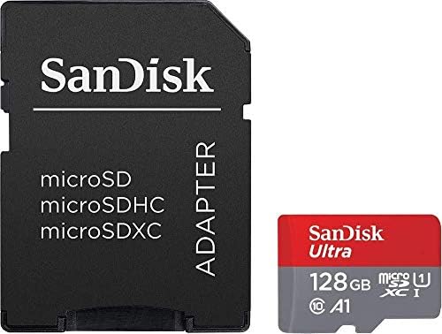Alcatel için Ultra 128 GB microSDXC Çalışır U5 Artı SanFlash ve SanDisk tarafından Doğrulanmış (A1/C10/U1/8 k/120MBs)