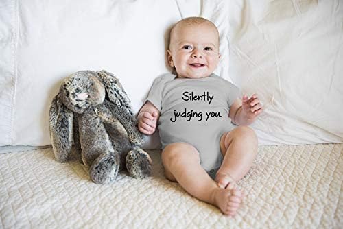 Sessizce Seni Yargılamak-Patron Bebek Alay - Komik Sevimli Bebek Sarmaşık, Tek Parça Bebek Bodysuit