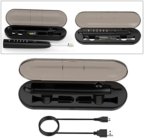 Sonicare için Elektrikli Diş Fırçaları için Homyl ABS Şarj Cihazı-Siyah 1m Kablo