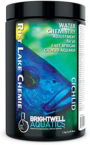 Brightwell Aquatics Rift Lake Chemie-Doğu Afrika Çiklit Akvaryumları için Su Kimyasını Ayarlar