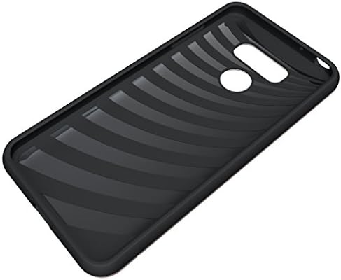 LG G6 Kılıf, sert Kauçuk Hibrid Tampon Zırh Çift Katmanlı Darbeye Koruyucu Kılıf Kapak ile Kredi Kartı Yuvaları Tutucu için LG