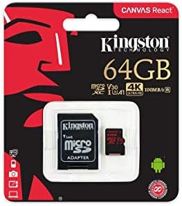 Profesyonel microSDXC 64GB, SanFlash ve Kingston tarafından Özel olarak Doğrulanmış FiGO A240Card için çalışır. (80 MB / sn)