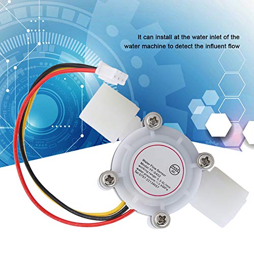 SH-RuıDu 1 Adet Su Hall Akış Etkisi Sensörü Kontrol Debimetre G1/4 için Su Soğutucu
