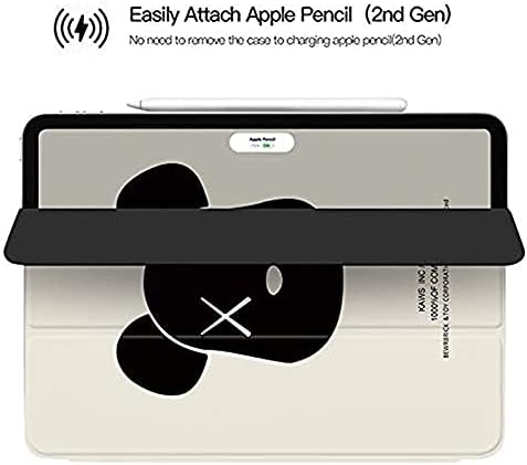 YİU ipad kılıfı Pro 11 2018 - [Destek Apple Kalem Manyetik Takın Şarj / Çifti] Ince Hafif Kabuk Standı Kapak Otomatik Uyandırma