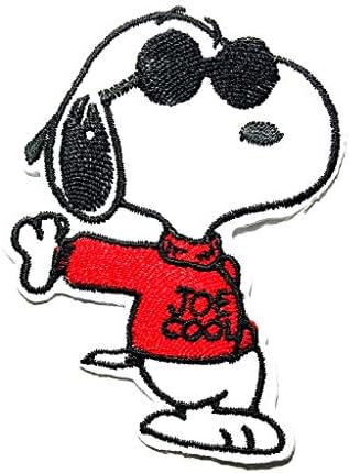 Karikatür S Beagle Köpek Rüya Köpek Ayakta Gözlük Logo Yama Işlemeli Dikmek Demir On Yamalar Rozeti Çanta Şapka Kot Ayakkabı