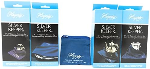 Hagerty Gümüş Depolama İpuçları İle 5 Anti Kararmaz Gümüş Kaleci Gümüşçü Çanta Seti