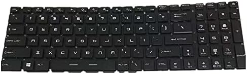 Laptop Klavye için MSI için Kılıç 17 A11UC Siyah ABD İngilizce Edition