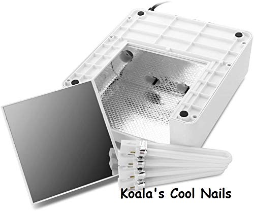 KOALA'NIN SERİN - UV tırnak kurutucu ile tüp lamba ışık Set Beyaz 36 watt 110 V ABD PLUG Akrilik kür Lehçe Hızlı Kuru Sanat aracı