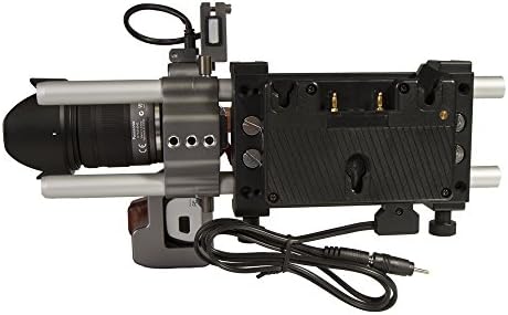 Ikan BMPCC-PBK-QS-A Blackmagic Cep Sineması Kamera Hızlı Yapış Pro Pil Kiti için AB Dağı (Siyah)