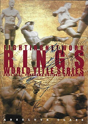 Fedor Emelianenko & Tsuyoshi Kohsaka İmzalı 2001 Rings MMA Programı PSA/DNA Pride İmzalı UFC Çeşitli Ürünler