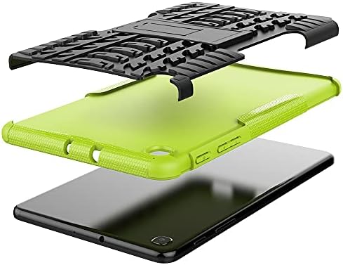 Tablet PC Kılıf Tablet Kapak Samsung Galaxy Tab için Bir 8.4 (2020) T307 Lastik Doku Darbeye TPU+PC Koruyucu Kılıf ile Katlanır