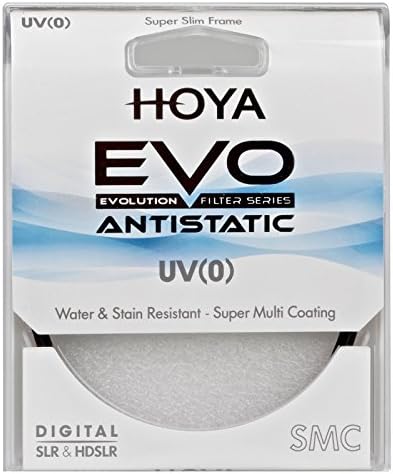 Hoya EVO ANTİSTATİK 55mm UV Süper Çok Kaplamalı İnce Çerçeve Su ve Leke Tutmaz Filtre (XEVA-55UV)