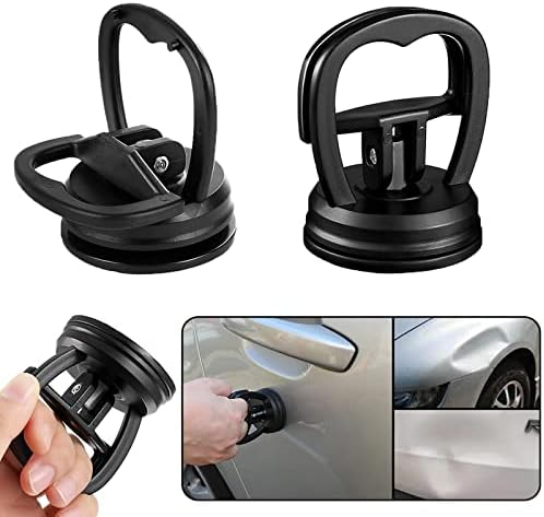 EZGETOP Vantuz Dent Çektirme 2 Paketleri Araba Göçük Sökücü Araçları için Araba Göçük Onarım, Cam, fayans, Ayna ve Nesneleri