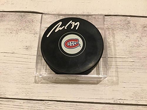 Mike Condon İmzalı Montreal Canadiens Hokey Diski İmzalı a-İmzalı NHL Diskleri
