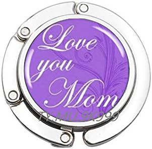 Seni Seviyorum Anne-Anneler Günü Çanta Kancası-Anneler Günü Hediye Çanta Kancası - Anne Takıları-Annenin Aşkı-Anneler Günü Çanta