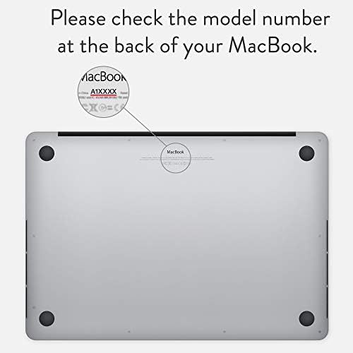 BURGA Hard Case Kapak ile Uyumlu MacBook Pro 15 İnç Kılıf Yayın /2017/2018, modeli: A1990 / A1707 Dokunmatik Bar ile Zümrüt