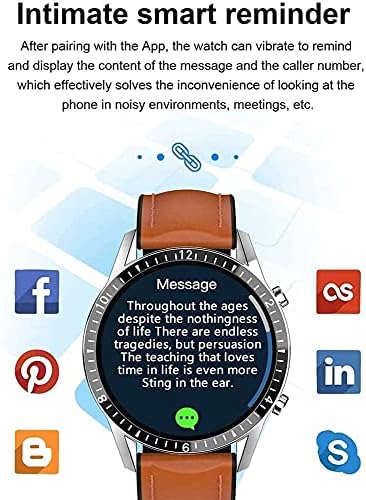 2021 Yeni I9 akıllı saat Tam Dokunmatik Yuvarlak Ekran Bluetooth Çağrı Smartwatch Erkek ve Kadın Spor Spor Su Geçirmez Izle (Renk: