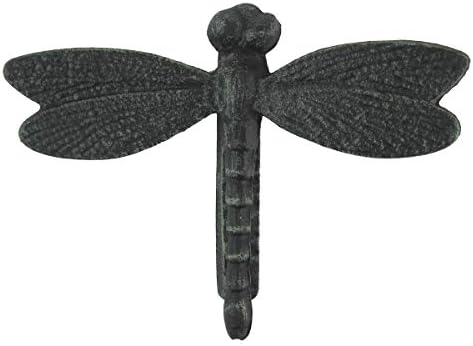 Hazine Guruları Prinç Antik Verdigris Dragonfly Kapı Tokmağı