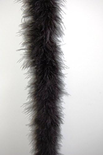 Decorland Marabou Tüy Boa 2 Metre Uzunluğunda (72) 22 Gram-Siyah