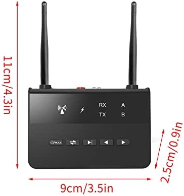 Bluetooth 5.0 Verici ve Alıcı,B2 Bluetooth Ses Alıcısı Verici Bluetooth 5.0 Alıcı, Araç Hoparlörleri,Bilgisayar TV,Kulaklıklar