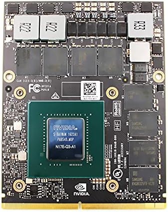 Yeni 8GB Grafik Ekran Kartı GPU Yükseltme Değiştirme, Model: NVIDIA Quadro P4000 için, HP ZBook 17 G4 G5 için Dell Precision