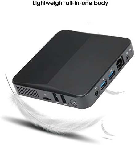 Mini Tek Parça Gövde Düşük Gürültü Mini PC 8GB RAM Mini PC Ofis İşleri için Ev Eğlencesi(1)