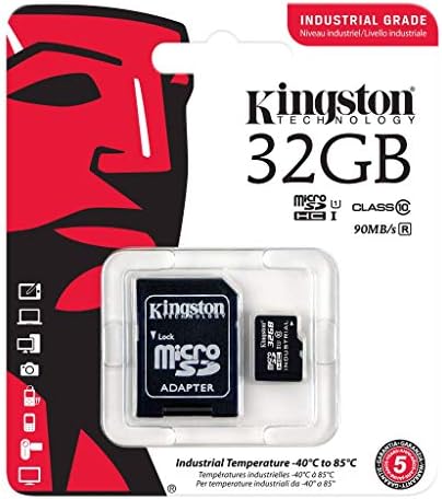 Endüstriyel Sınıf 32 GB Samsung SM-A725F microSDHC Kart için Çalışır SanFlash ve Kingston tarafından Doğrulandı (90mbs Kingston