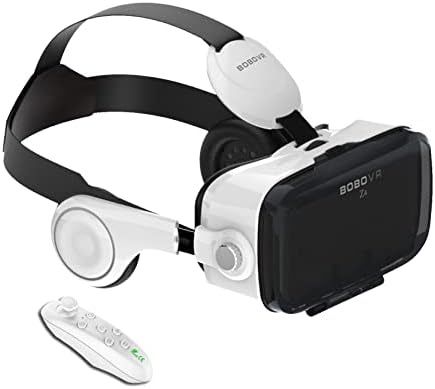 VR Mobil Kulaklık Uzaktan Kumandalı Sanal Gerçeklik Kulaklığı 3D Gözlükler Çoğu Akıllı Telefondaki VR Oyunları ve Filmler için