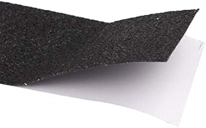 EuısdanAA Siyah Kaymaz Kaymaz Güvenlik Bandı Yüksek Çekiş Kapalı Açık 50mm x 5 m(Cinta de seguridad antideslizante negra antideslizante