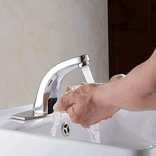 Otomatik kızılötesi sensör musluk çinko alaşım akıllı temassız lavabo musluk mutfak banyo su musluk