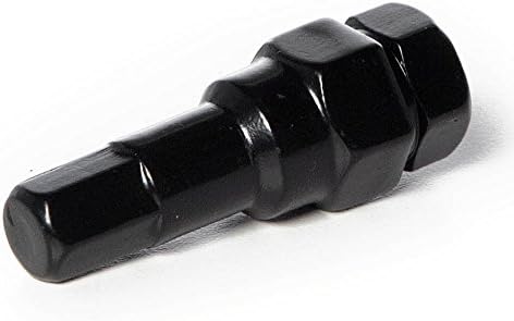 Devre Performans Tuner Anahtar Acorn Lug Kuruyemiş Siyah 12x1.25 Dövme Çelik (20 adet + Aracı)
