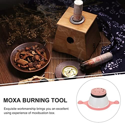 DOITOOL Moxa Sopa Yakı Terapi Cihazı: Çin Bitkisel Pelin Yakı Tankı meme masaj aleti Şifa Kutusu Akupunktur masaj aleti Kol Bacak