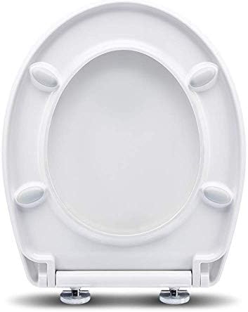 FMOGE Klozetler, Tuvalet Kapağı, 3D Tuvalet Kapağı ile Dilsiz Üre Formaldehit Reçine Ultra Dayanıklı Tuvalet Kapağı için Klozetler