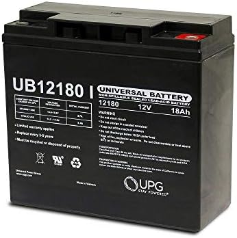 UPG UB12180 12 V 18AH SLA Eklemek Terminali Pil, KEDİ CJ3000 2000 Tepe Amp ile Uyumlu