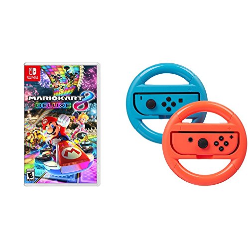 Mario Kart 8 Deluxe-Nintendo Switch ve Basics Direksiyon Simidi