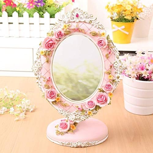 Ev Eşyaları makyaj aynası Seyahat HD makyaj aynası Yaratıcı Reçine masa Aynası Prenses Ayna Güzellik Aynası