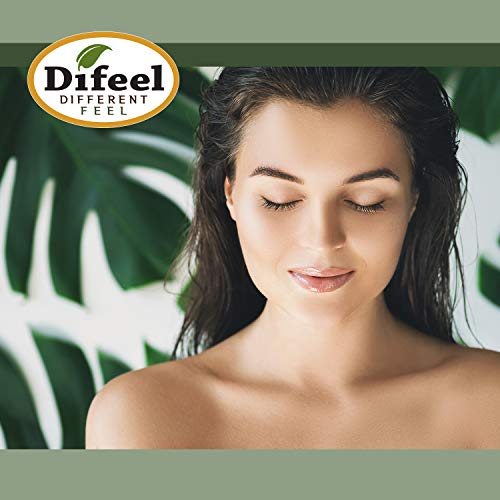 Difeel Premium %99 Zeytinyağı, A ve E Vitaminleri ile Tamamen Doğal Anti-Bukle Saç Yağı 2.5 ons (6 Paket)
