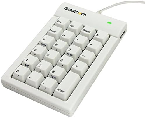 Goldtouch GTC-MACW Sayısal Tuş Takımı (Beyaz) USB Mac