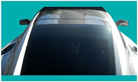 2014 2015 C7 & Z06 Corvette Karbon Fiber Çıkarılabilir Targa Çatı ve Üst Panel Çıkartması Şerit-Karbon Flaş