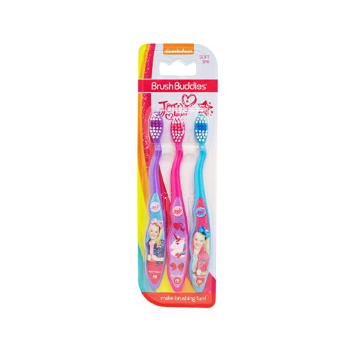 Fırça Arkadaşları JoJo Siwa Diş Fırçası Seti 3, Çok Renkli