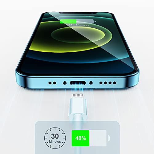 iPhone şarj cihazı 3ft [Apple MFi Sertifikalı], Yıldırım Kablosu [2 Paket], iPhone Şarj cihazı Kablosu 3 Ayak, Hızlı Apple Yıldırım
