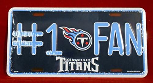 Stockdale Tennessee Titans 1 Fan PV0315 Metal Kabartmalı Etiket Plaka NFL Futbol