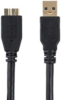 Monoprice Select Serisi USB 3.0 A'dan Mikro B'ye Kablo, 1,5 ' (113752) Siyah