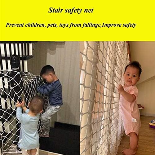 MAHFEİ Çocuk Güvenlik Ağı, Açık Çit Ağı Naylon Düşme Koruması Bahçe Çiti Merdiven Korkulukları Güvenlik Ağı Taşıması Kolay, Güvenli
