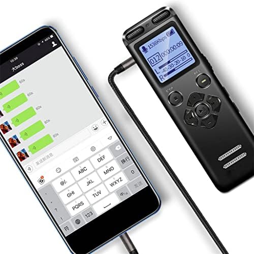 JKDZYD Profesyonel Ses Aktive Dijital Ses Ses Kaydedici USB Kalem Non-Stop 72hr Kayıt PCM (Renk: gösterildiği Gibi, boyutu: 16