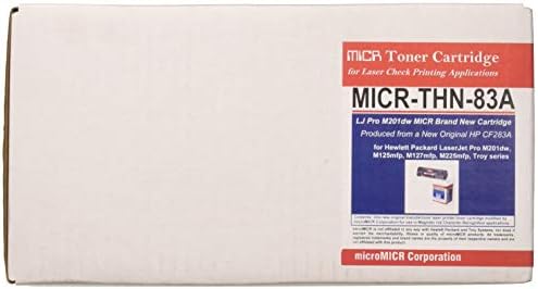 Mıcromıcr MICRTHN83A MICR Toner Kartuşu-HP Alternatifi (83A) - Siyah
