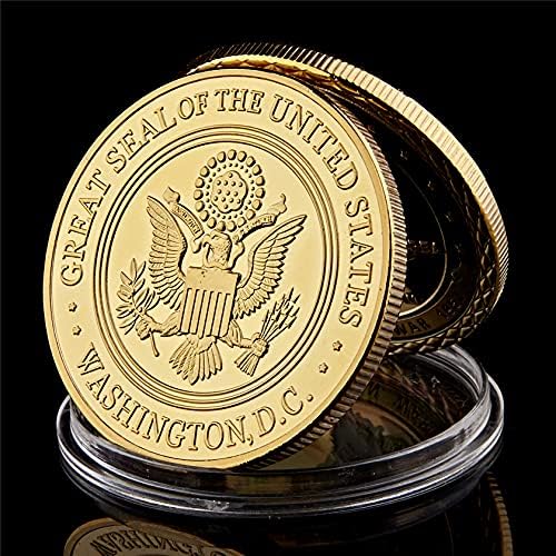 ABD CIA Merkezi İstihbarat Teşkilatı Amerika Birleşik Devletleri'nin Büyük Mührü Madalyona Meydan Okuyor