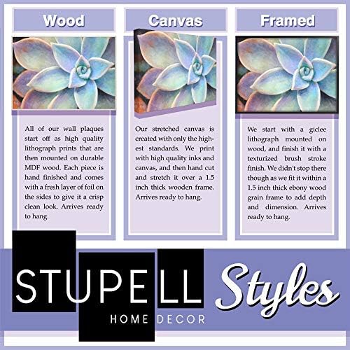 Stupell Industries Makyaj Oje Fırçası Damla Kahverengi Moda, Sanatçı tarafından Tasarım Ziwei Li Duvar Sanatı, 10x15, ahşap Plak