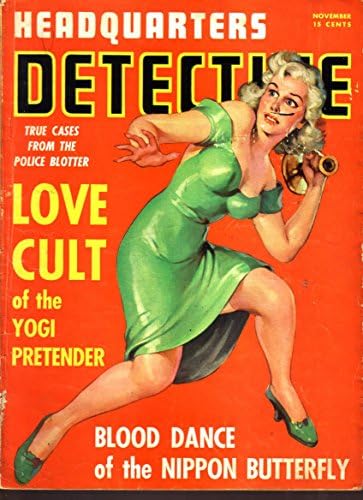 Karargah Dedektif Dergisi Kasım 1941 - Aşk Kültü Yogi Pretender